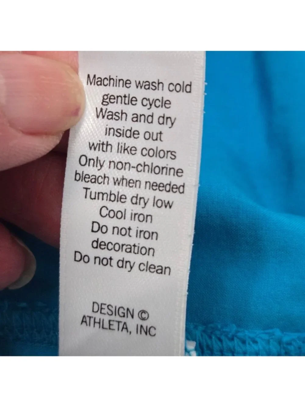 Athleta Size S Ready Set Running Athletic Shorts Flash Blue Reflective trim UPF